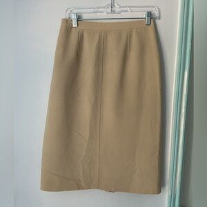 Kasper Women's Pencil Skirt in Tan Sz 8